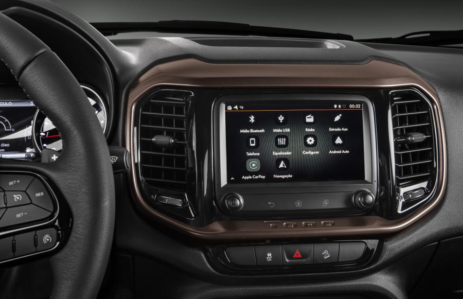 Детали интерьера Fiat Toro Ranch (226) 2019 года  (фото 9 из 15)